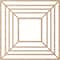 Ekena Millwork Raven Wood Fretwork Pierced Ceiling Medallion, Alder, 36"OD x 13 1/4"ID x 1/4"T CMWP36X36X0250RAAL - alternate 5